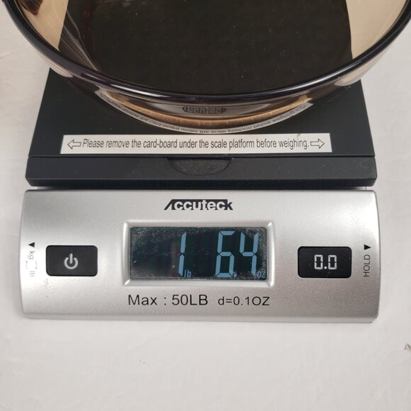 Visions Corning 7" Amber Glass Frying Pan Oven Stove Pyrex Vintage Cook Bake - Picture 11 of 13